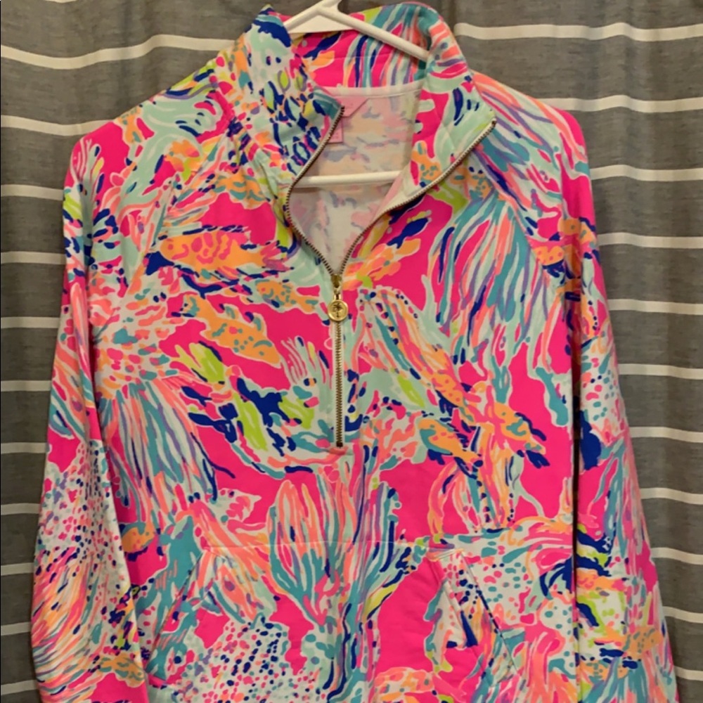 Lilly Pulitzer sunken treasure popover XS